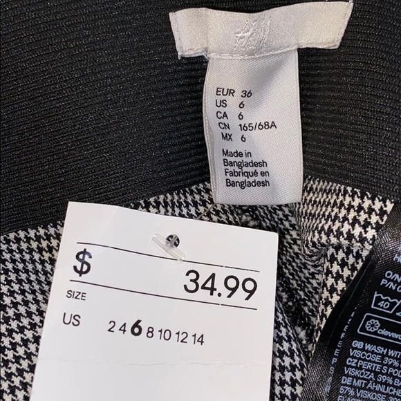 H&M houndstooth print leggings - Picture 4 of 5